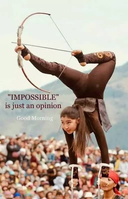 Impossible does not exist